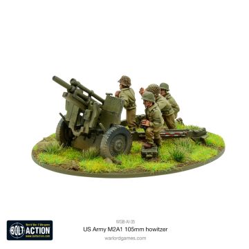 Мініатюра Warlord Games Bolt Action: US Army M2A1 105mm howitzer