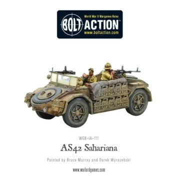 Мініатюра Warlord Games Bolt Action: AS42 Sahariana
