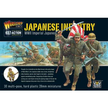 Набір мініатюр Warlord Games Bolt Action: Imperial Japanese Infantry Plastic Boxed Set
