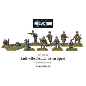 Набір мініатюр Warlord Games Bolt Action: Luftwaffe Field Division Squad
