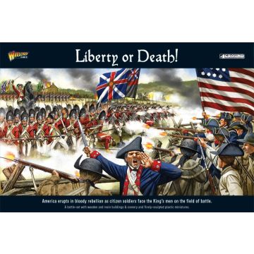 Набір мініатюр Warlord Games Black Powder: American War of Independence: "Liberty or Death" Battle Set