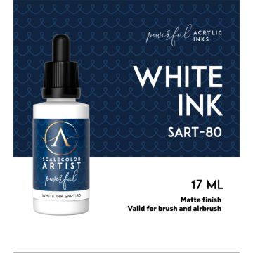 Акрилове чорнило Scale 75: Scalecolor Artist: White Ink (17ml)