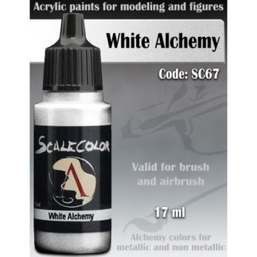 Акрилова фарба Scale 75: Metal n’ Alchemy: White Metal (17ml)