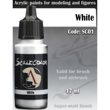 Акрилова фарба Scale 75: Scalecolor: White (17ml)