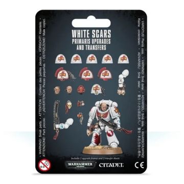 Набір апгрейду мініатюр Warhammer 40000: White Scars Primaris Upgrades and Transfers