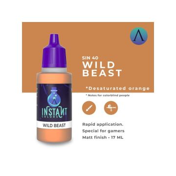 Акрилова фарба Scale 75: Instant Colors: Wild Beast (17ml)