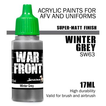 Акрилова фарба Scale 75: Warfront: Winter Grey (17ml)