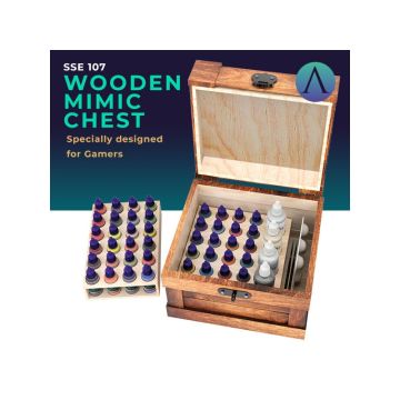 Набір акрилових фарб Scale 75: Instant Colors: Wooden Mimic Chest (48x17 ml + 4x60 ml)