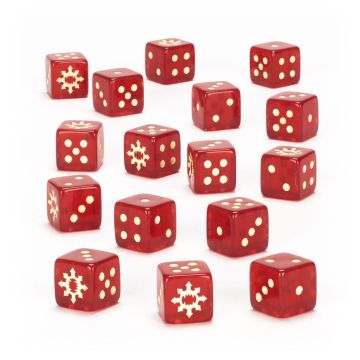 Гральні куби Warhammer 40000: World Eaters Dice Set