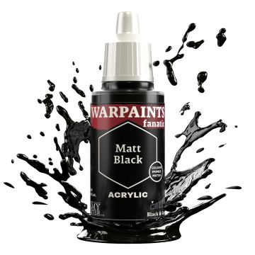 Акрилова фарба The Army Painter: Warpaints Fanatic Acrylic: Matt Black