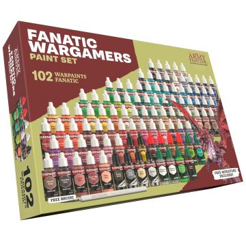 Набір акрилових фарб The Army Painter: Warpaints Fanatic: Wargamers Paint Set