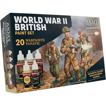 Набір акрилових фарб The Army Painter: Historical: WWII British