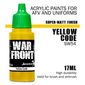 Акрилова фарба Scale 75: Warfront: Yellow Code (17ml)