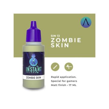 Акрилова фарба Scale 75: Instant Colors: Zombie Skin (17ml)